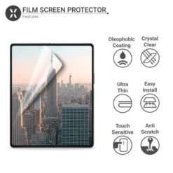 Olixar Front & Back Samsung Galaxy Z Fold 3 Film Screen Protector 10 Olixar Front & Back Samsung Galaxy Z Fold 3 Film Screen Protector -OtterBox Store c 542