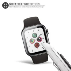 Olixar Scratch-Resistant Screen Protector 44mm - For Apple Watch Series SE 2022 -OtterBox Store c 545