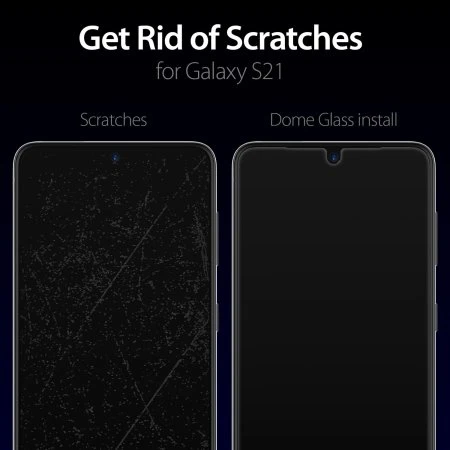 Whitestone Dome 2-Pack Full Cover Screen Protector - For Samsung Galaxy S21 6 Whitestone Dome 2-Pack Full Cover Screen Protector - For Samsung Galaxy S21 - Image 4