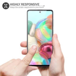 Olixar Samsung Galaxy A71 Tempered Glass Screen Protector -OtterBox Store c 595