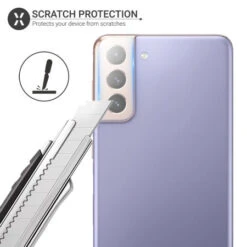 Olixar Glass Screen Protector 2 Pack Camera Protectors - For Samsung Galaxy S21 -OtterBox Store c 615