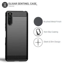 Olixar Sentinel Sony Xperia 1 III Case & Glass Screen Protector -OtterBox Store c 633