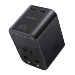 Choetech Universal 65W PD GaN Travel Charging Adapter With 2 USB-C Ports - Black 11 Choetech Universal 65W PD GaN Travel Charging Adapter With 2 USB-C Ports - Black -OtterBox Store c 97