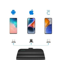 Choetech 3000 MAh Mini Power Bank With Interchangeable USB-C & Micro USB & Lightning Tips -OtterBox Store d 106