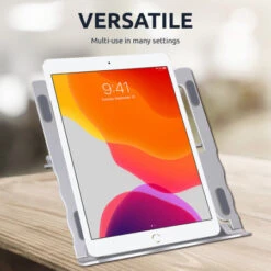 Olixar Adjustable Laptop Stand Mount With Ventilation - Silver -OtterBox Store d 127