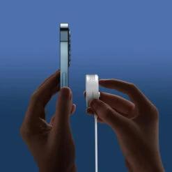 Choetech Silver 15W MagSafe Self-Cooling Wireless Charger -OtterBox Store d 144