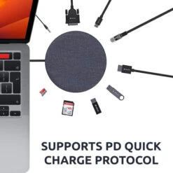 Devia 10-in-1 USB-C Wireless Charger Hub With Power Delivery -OtterBox Store d 157