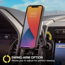 Scosche MagicMount Pro2 Black Dash And Vent MagSafe Compatible Car Phone Mount -OtterBox Store d 165