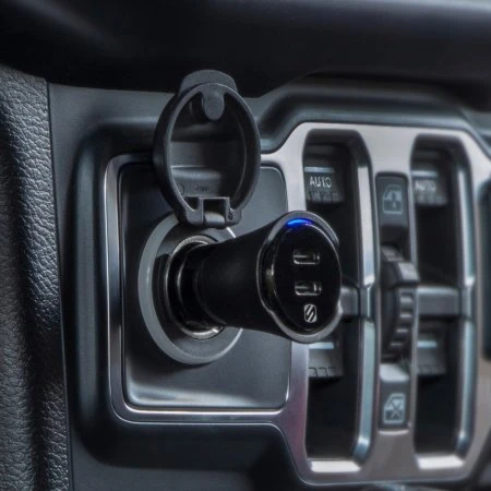 Scosche 40W Dual Fast Charging USB-C PD Car Charger - Black 7 Scosche 40W Dual Fast Charging USB-C PD Car Charger - Black - Image 5