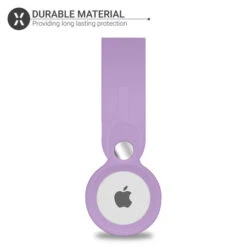 Official Apple AirTag And Olixar Soft Silicone Purple Luggage Loop -OtterBox Store d 212