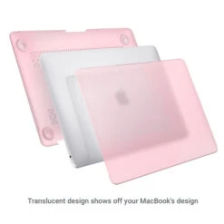 Olixar ToughGuard MacBook Air 13 Inch 2021 Metallic Shell Case - Pink -OtterBox Store d 251