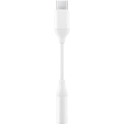 Official Samsung USB-C To Headphone Jack 3.5mm Aux Adapter - White -OtterBox Store d 262