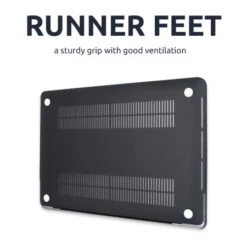 Olixar Full Cover Vegan Leather Skin Case For MacBook Pro 13" 2020 - Black -OtterBox Store d 291