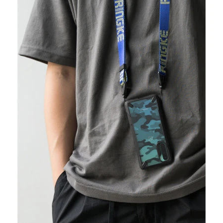 Ringke Fusion X Design OnePlus Nord Tough Case - Camo Black 7 Ringke Fusion X Design OnePlus Nord Tough Case - Camo Black - Image 5