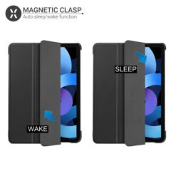 Olixar IPad Air 4 10.9" 2020 4th Gen. Leather-Style Stand Case - Black -OtterBox Store d 346