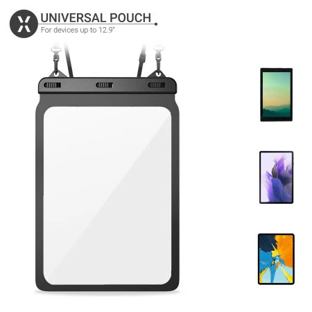 Olixar IPad Pro 12.9" 2020 4th Gen. Waterproof Pouch - Black 7 Olixar IPad Pro 12.9" 2020 4th Gen. Waterproof Pouch - Black - Image 5