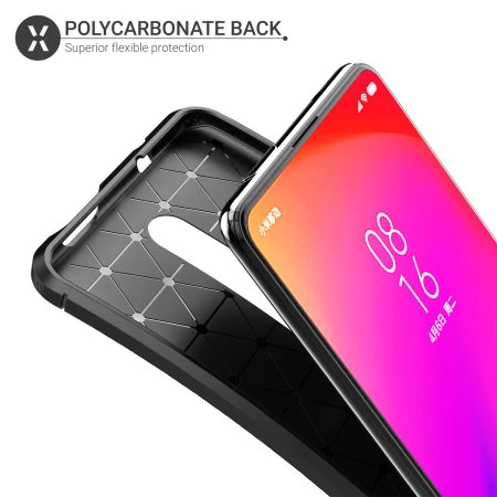 Olixar Carbon Fibre Xiaomi Redmi K20 Case - Black 7 Olixar Carbon Fibre Xiaomi Redmi K20 Case - Black - Image 5
