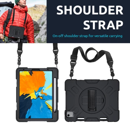 Olixar IPad Pro 11" 2018 1st Gen. Tough Armour Case - Black 7 Olixar IPad Pro 11" 2018 1st Gen. Tough Armour Case - Black - Image 5