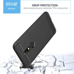 Olixar Sentinel Nokia 7.1 Case & Glass Screen Protector -OtterBox Store d 413