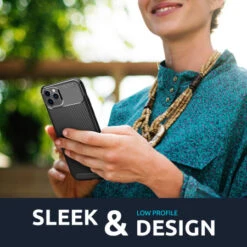 Olixar Carbon Fibre Huawei P Smart 2020 Case - Black -OtterBox Store d 418