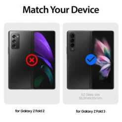 Whitestone EZ Glass Samsung Galaxy Z Fold 3 Screen Protectors - 2 Pack -OtterBox Store d 448