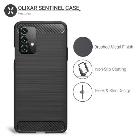 Olixar Sentinel Samsung Galaxy A52s Case & Glass Screen Protector 7 Olixar Sentinel Samsung Galaxy A52s Case & Glass Screen Protector - Image 5