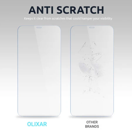 Olixar Tempered Glass Screen Protector - For IPhone 13 7 Olixar Tempered Glass Screen Protector - For IPhone 13 - Image 5