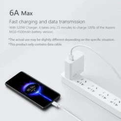 Official Xiaomi 120W USB-A To USB-C Charge And Sync 1m Cable -OtterBox Store d 51