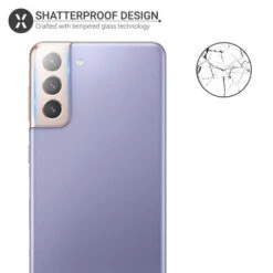 Olixar Glass Screen Protector 2 Pack Camera Protectors - For Samsung Galaxy S21 -OtterBox Store d 565