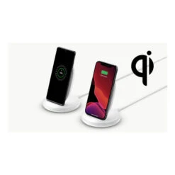 Belkin 15W Fast Wireless Charger Stand - White -OtterBox Store d 58