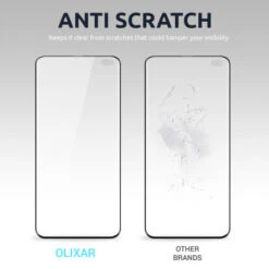 Olixar Samsung Galaxy A71 5G Tempered Glass Screen Protector -OtterBox Store d 587