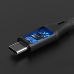 Araree Black 100W USB-C To USB-C 1.2m LED Display Fast Sync And Charge Cable -OtterBox Store d 76