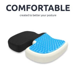 Olixar Dual Support Gel And Memory Foam Office Chair Cushion -OtterBox Store d 78