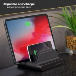 Scosche BaseLynx Multiport PD Fast Charging Vertical Station - Black -OtterBox Store e 104