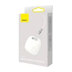Baseus White T2 Pro Wireless Android & Apple GPS Tracker With Lanyard -OtterBox Store e 160