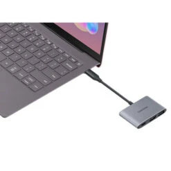 Official Samsung Grey Multiport Adapter (USB-A, HDMI, Type-C) -OtterBox Store e 22