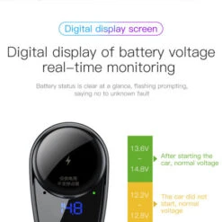 Baseus Bluetooth Android And IPhone FM Transmitter Car Charger - Black -OtterBox Store e 266