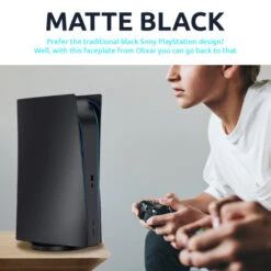 Olixar PS5 Disc Edition Faceplates - Black -OtterBox Store e 282