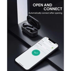 Aukey Black EP-T21P True Wireless Earbuds 13 Aukey Black EP-T21P True Wireless Earbuds -OtterBox Store e 287