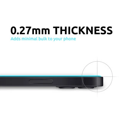 Olixar Tempered Glass Screen Protector - For IPhone 13 8 Olixar Tempered Glass Screen Protector - For IPhone 13 - Image 6