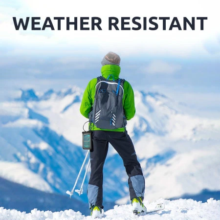 Olixar 2 Pack Universal Waterproof Phone Pouch With Lanyard For Smartphones - Black 8 Olixar 2 Pack Universal Waterproof Phone Pouch With Lanyard For Smartphones - Black - Image 6