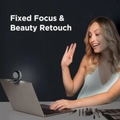 Papalook 1080P Full HD Webcam With Ring Light 13 Papalook 1080P Full HD Webcam With Ring Light -OtterBox Store f 3